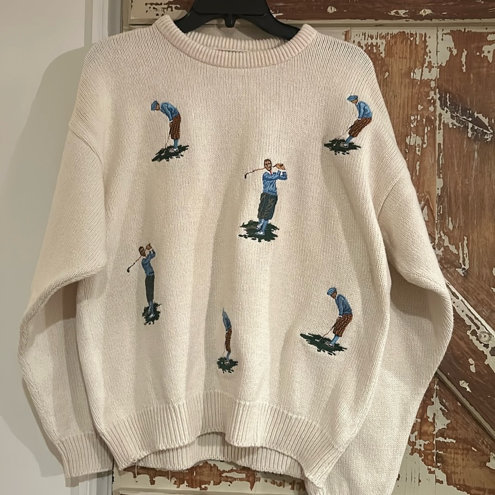 Izod golf sweater